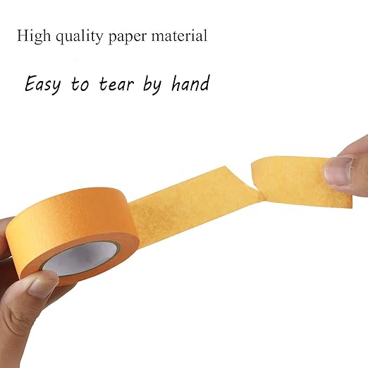 Colorful Masking Tape, Decorative Colored DIY Tape for Arts & Crafts, Labeling or Coding - Art Supplies for Kids - 10 Different Color Rolls, 1 Inch x 16 Yards