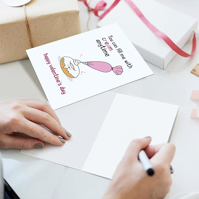 Ogeby Naughty Valentines Day Card Gifts for Him Her
