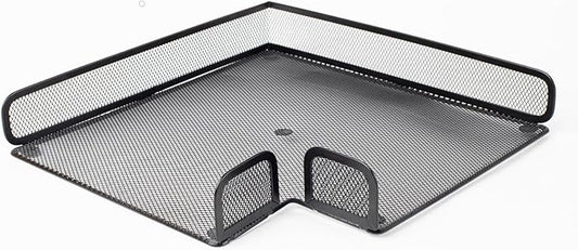L-Tray Pack of 2, Paper Tray, Document Tray, Magnetic Steel