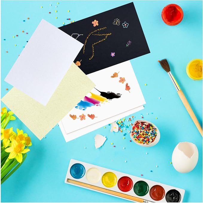 Baisunt 25 Pack 5x7 ClassicRustic Cardstock Paper Blank Thick Heavyweight 80lb Card Stock for Making Greeting Cards, Invitations cards, Photos, Postcards