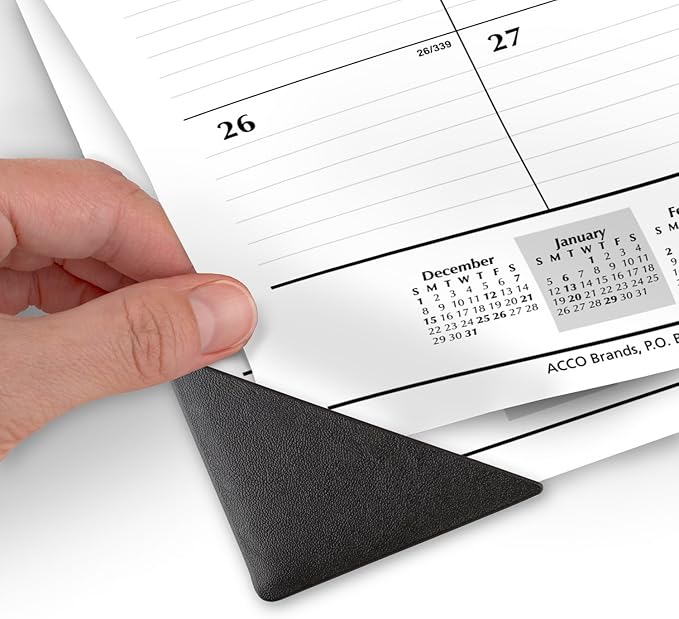 AT-A-GLANCE 2025 Desk Calendar, Desk Pad, Monthly, 21-3/4" x 17", Large, Ruled Blocks, 3 Pack (AZSK240025)
