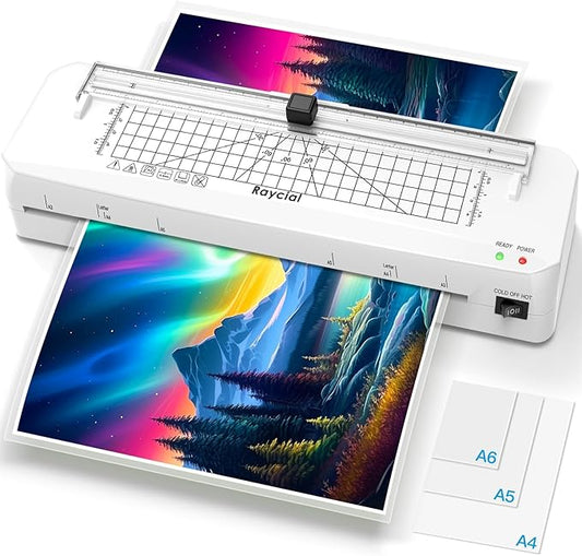 Laminator, 13 inch Laminator Machine with Laminating Sheets, Cold and Thermal Laminator Machine 11x17 with Paper Cutter, Laminating Machine for Home Office School Use