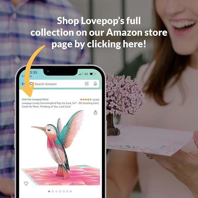 Lovepop Birthday Pop-Up Card for Her, Him, Men, Women - 3D Animal Greeting Cards - It's Pawty Time - 5" x 7" - Blank Notecard & Envelope Included