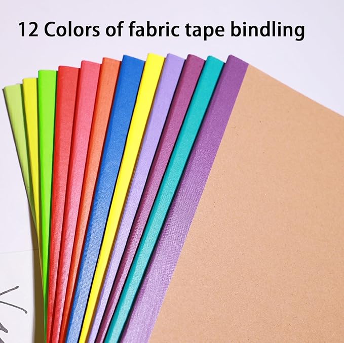 48 Pack A5 Kraft Notebook,Lines Pages - 60 Pages (30 Sheets), Wide Ruled,8.3”x 5.5” Small Kraft Notebook