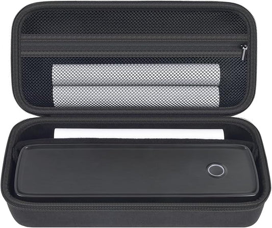 Case Compatible with Aixiqee Portable-Printer A80/ for GUTHERREN A81/for Minzhi A80/ JADENS A4 /for MUNBYN Bluetooth Wireless Printer, Thermal Paper, Charger and USB Cables Storage Organizer(Box Only)