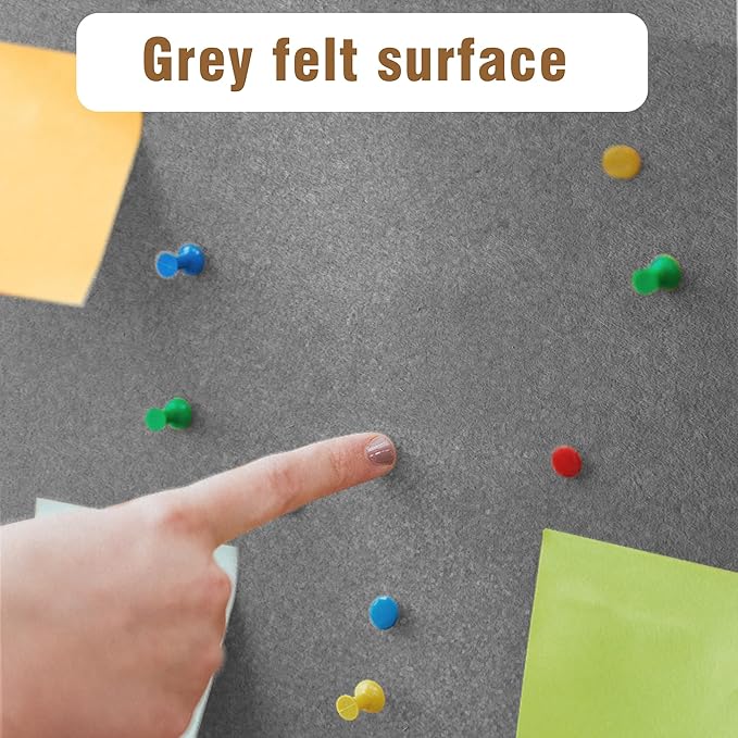 70"x34" Enclosed Bulletin Board, Outdoor Lockable Weather-Resistant Aluminum Cork Noticeboard for School & Office, Black Frame w/Grey Flet