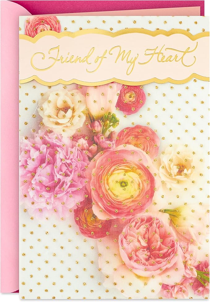 Hallmark Birthday Card for Friend (Friend of My Heart)